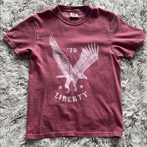 Graphic T-Shirt with Eagle Design
